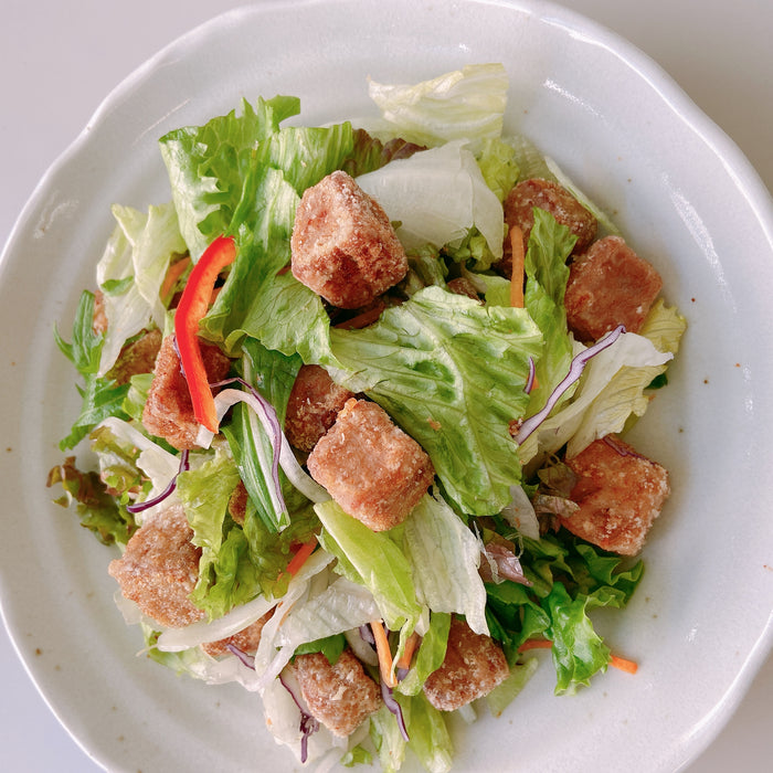 (学校給食)業務用まぐろサイコロ竜田揚げ 1㎏入(参考:約20人前分)